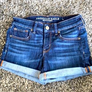 American eagle jean shorts